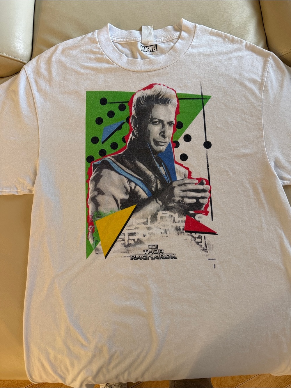 Marvel White Thor: Ragnarok Graphic Short Sleeve Tee